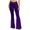 Purple, variant on Matoen Girl's Flare Leggings for Womens, High Waisted Bootcut Yoga Pants Dance Bell Bottoms Leggings
