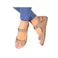 thumbnail image 5 of Kesitin Women Sandals Wedge Adjustable  Ankle Strap Summer Beach Casual Shoes Open Toe, 5 of 5