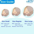 thumbnail image 3 of Chiroplax Bunion Corrector Relief Cushion Pads Guard Toe Separator Straightener Splint Protector Shield Spacer Sleeve Cover Hallux Valgus (4 Pads w/ Shims, Large), 3 of 7