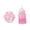 Pink#01, variant on Simulation Round Shape Squishy Fidget Toys for Adults Soft TPRA Sensory Gadget Pink Blue and Purple Office Desk Accessory Pressure Relief Tool 2.17 Inch 2 Pack