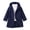 Blue-HZvkk, variant on OJSFQUFP Boys' Hooded Single Breasted Solid Color Elegant Coat Versatile Wool Trench Coat for Toddlers and Preschoolers