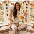 thumbnail image 2 of Thanksgiving Throw Blanket Fall Autumn Harvest Flannel Blanket 70x100cm Cute Pumpkin Maple Leaf Pattern Soft Cozy Plush Sofa Bed Camping Warm Lightweight Cover Holiday Decor Gift, 2 of 6