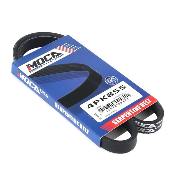 MOCA AUTOPARTS 4PK855 Serpentine Belt Fit for 1998-1999 Audi A4 1.8L & 2001-2011 Hyundai Elantra 2.0L & 2004-2005 Volkswagen Passat 2.0L