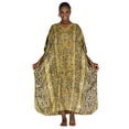 thumbnail image 2 of Up2date Fashion's Women's Caftan / Kaftan, Golden Animal Print, Style Caf-3C3GD, 2 of 3