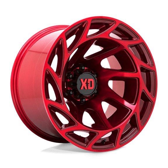 XD Cast Aluminum Rim XD860 22X12 6X5.5 GL-RED -44MM, XD86022268944N