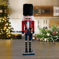 thumbnail image 1 of Elodie Nutcracker Figurine Christmas Decorations Traditional Table Centerpiece Ornament D, 1 of 8