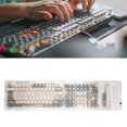 thumbnail image 1 of Teclas de teclado PBT, teclas de teclado mecánico 126 teclas de teclado mecánico Teclas de teclas Estándares líderes en la industria, 1 of 9