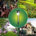thumbnail image 1 of POINTERTECK Solar Garden Lights 1Pack Solar Lights Outdoor - Waterproof  Stainless Steel Outdoor Solar Lights  LED Solar Powered Landscape Lighting for Yard Patio Walkway Landscape In-Gro, 1 of 5