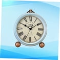 thumbnail image 5 of LEORX 1Pc Retro Table Clock Creative Metal Desk Alarm Clock with Ring Bell for Home Decor, 5 of 5
