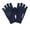 Dark Blue, variant on comerut Sunscreen Gloves Solid Color High Elastic Breathable Non-slip Half-Finger Gloves Sun-Protection Spandex Women Men Summer Outdoor Cycling Gloves Sports Accessories
