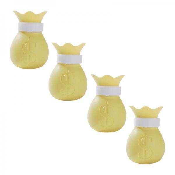 3x4 Piezas De Cubiertas Para De Gato, Zapatos Multifuncionales Para Baño, Antiarañazos, Color Amarillo