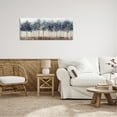 thumbnail image 2 of Stupell Industries Trees with Modern Splash Nature Painting Gallery Wrapped Canvas Print Wall Art, 48 x 20, 2 of 7