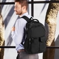 thumbnail image 4 of Mochila con porta laptop y solapa magnética-Ayme negro 35 x 46 x 15, 4 of 4