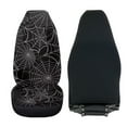 thumbnail image 4 of Binienty Halloween Car Seat Cover Protector Front Seats Fabric Soft Plush Cozy Automotive Bucket Seat Covers Easy to Install Stretchy Carseat Cushion 2 Pack Auto Accessories, 4 of 8