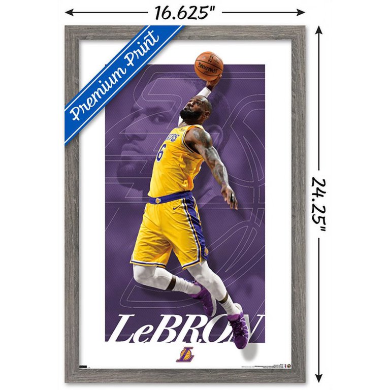NBA Los Angeles Lakers - LeBron James 21 Wall Poster, 14.725