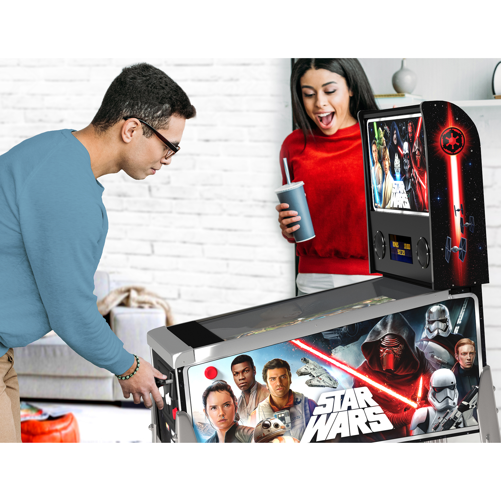 Arcade1Up Star Wars Digital Pinball Machine - image 3 of 3