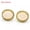 Rose Quartz, variant on 1 Pair Chakra Crystal Gemstone Earrings Ear Studs Oval Beads Quartz Jewelry Gift-Rose Quartz-1Pair (Random Pick)