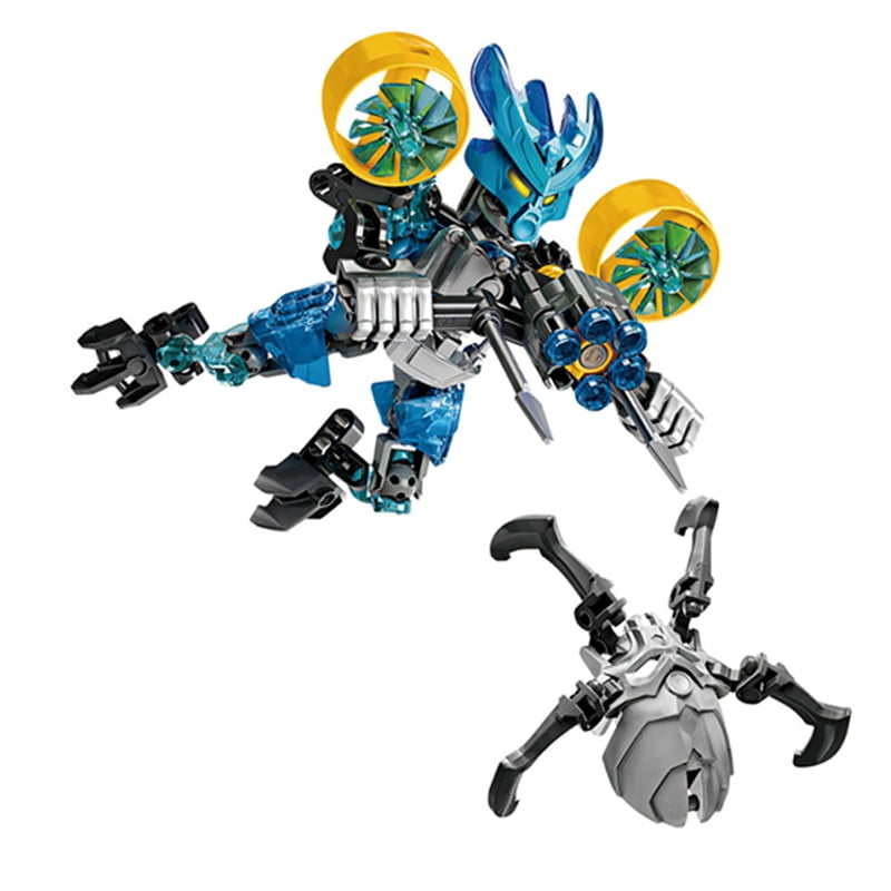 Single sale Figures Building Block Big Size Bionicle Stone Ice Fire Mata Nui Toa Model Walmart