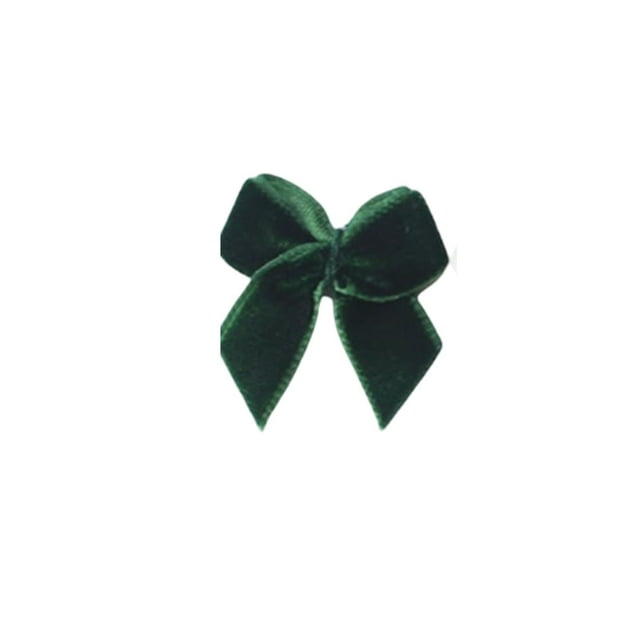 Huanglei Mini Velvet Bow Suitable For Packaging Small Bow Can Be For Handmade Holiday And Decorative Items
