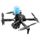 thumbnail image 3 of Dron de combate RC plegable con cámara dual WiFi, cuadricóptero de combate RC con control remoto, evita obstáculos de 360°., 3 of 7