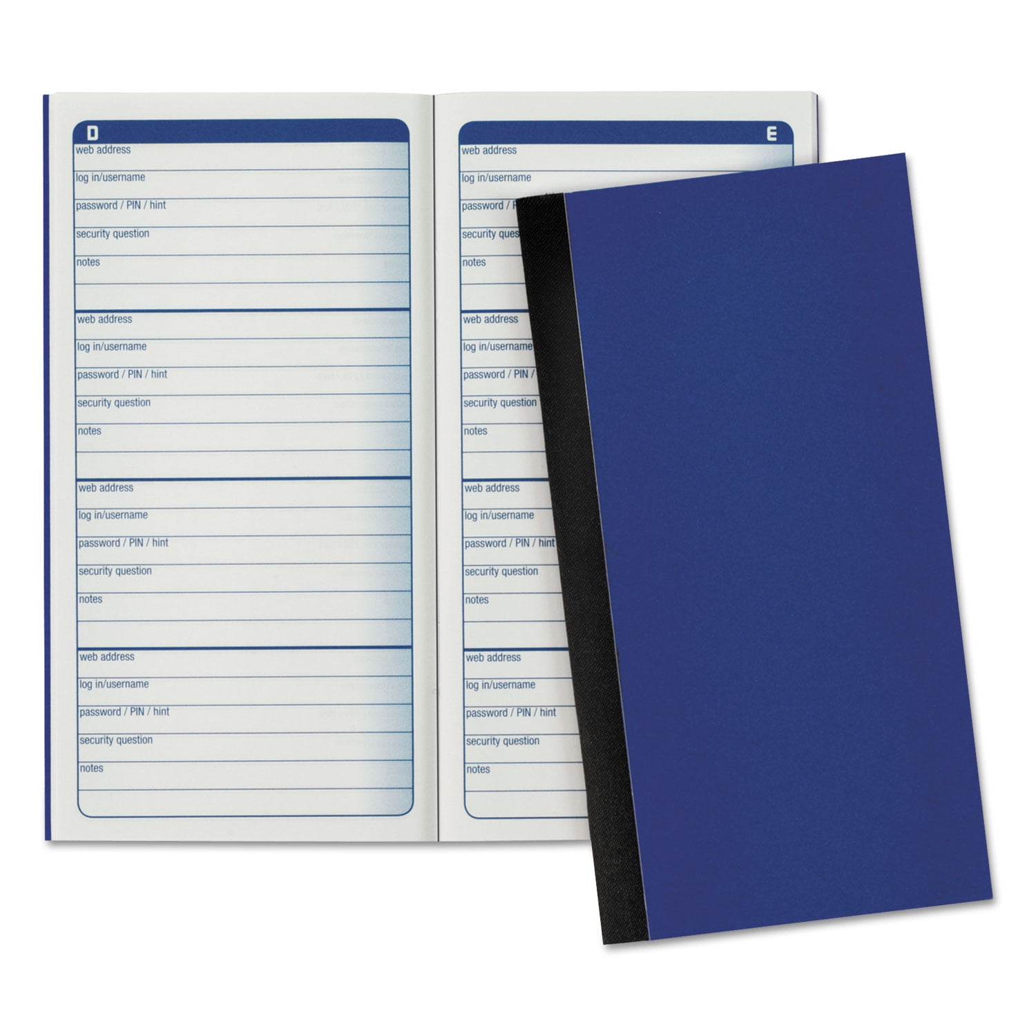 Cardinal. Password Journal, 3 1/4 X 6 1/4, 192 Entries