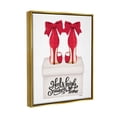 thumbnail image 4 of Stupell Industries High Standards Red Heels Beauty & Fashion Painting Gold Floater Framed Canvas Art Print Wall Art, 17 x 21, 4 of 10