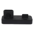thumbnail image 1 of MasteelfCA Mobile Phone Watch Headset Multi-function Charging Stand Base Silicone Charging Stand(Black), 1 of 7