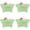 Sage Green, variant on 4 Pack 6FT Round Spandex Tablecloth 72 Inch Stretchable Table Cover Washable and Wrinkle Resistant Table Cloth, Fitted Round Table for Wedding, Banquet, Birthday, Party, Restaurant (Fuchsia)