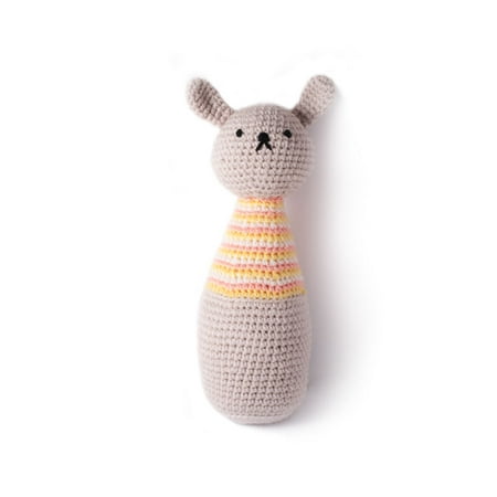 Beige-Orange Rabbit Handmade Amigurumi Stuffed Toy Knit Crochet Doll VAC price history on PriceWatchPro