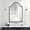 Arched Corner, variant on Arched Mirror Wood Frame, 24" x 36"Arched Wall Mirror Rustic Farmhouse Mirror for Bathroom, Entryway, Hallyway, Living Room and Bedroom