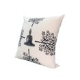 thumbnail image 2 of 18 x 18 Cotton Accent Throw Pillow- Meditating Buddha- Gray- White, 2 of 5
