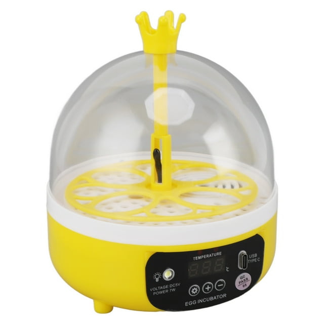 Mini Incubadora De Huevos, Control Automático De Temperatura Y Humedad, 4 Huevos, Máquina Para Incubar Aves De Corral, Pollos, Patos Y Palomas