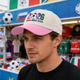 thumbnail image 3 of USA CAN MEX 2026 Host Soccer Cap - Washed Cotton Adjustable Hat For Men Women Sports Fans, 3 of 5