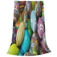 thumbnail image 2 of Bingfone Easter Egg1 Print Flannel Fleece Blanket Throw Blanket For Bed,Sofa,Couch,Travel,Camping(50"X40"), 2 of 9