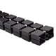 thumbnail image 3 of Parte trasera para gestión de cables Organizador de cables flexible Cubierta para cables Protección para la gestión de cables debajo del escritorio Adepaton 221266-3, 3 of 9