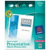 Avery Top-Load Poly Sheet Protectors, Heavy, Letter, Diamond Clear, 200/Box