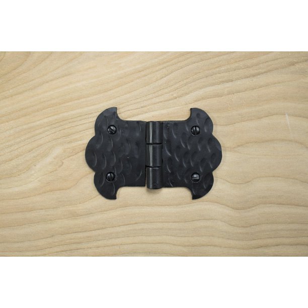 3.5” Hand Flush Mount Iron Decorative Butterfly Hinge for