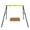 Yellow, variant on Alvantor Heavy Duty Metal A-Frame Swing Set Frame,550 lb Capacity,Swing Stand for Indoor & Outdoor,78"L x 63"W x 73"H (Stand Only)