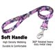 thumbnail image 3 of Set de collar y correa para perros Mihqy Bohemia Floral, 3 of 3