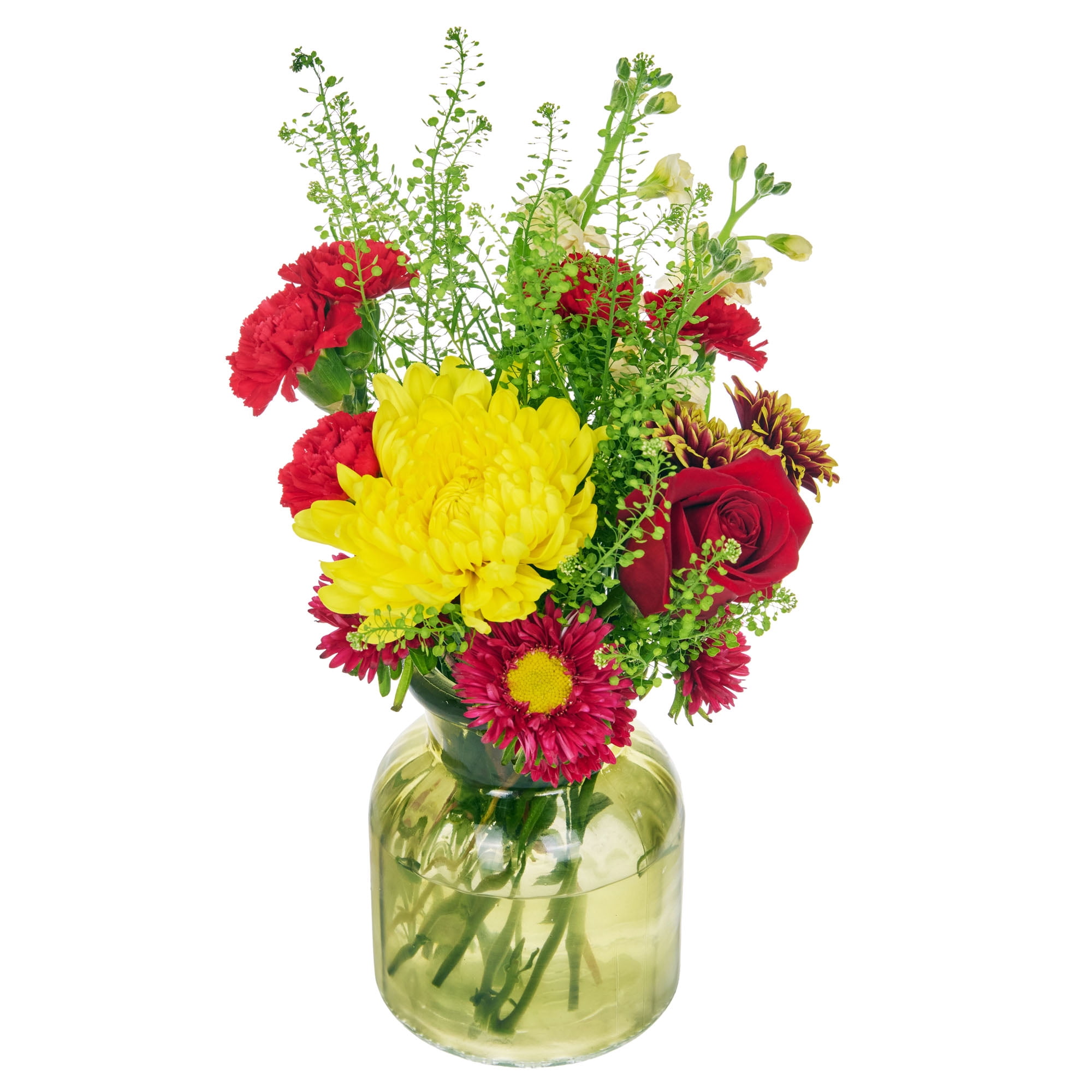 Mixed Flower Bouquet Small with Vase