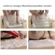 thumbnail image 3 of Piel De Oveja Sintética, Sensación Acogedora Como Alfombra De Piel Sintética De Lana Real, Cojín Decorativo para Silla De Pelo Largo Suave Y Esponjoso Estera para Sofá En Forma De Corazón Blanco 70 * 90 Cm Sincero Electrónica, 3 of 4