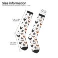 thumbnail image 2 of Yiaed Retro Rooster Print Great elasticity Adult Stockings Sports socks for Men and Women, 2 of 6