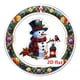 thumbnail image 5 of Adornos colgantes navideños 2D con cordón, accesorios para fotos, suministros para fiestas Muñeco de nieve, 5 of 9