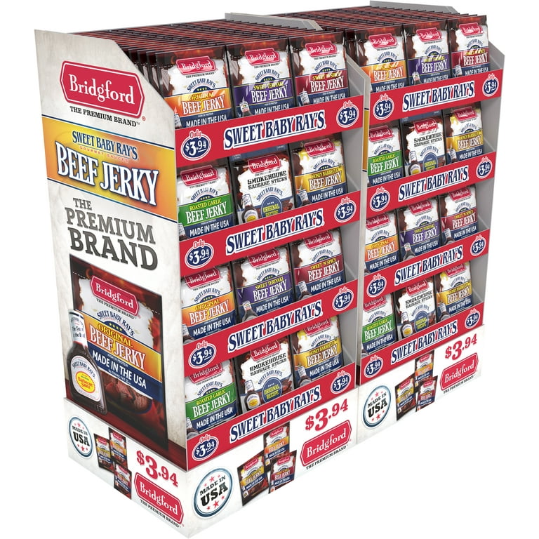 2 pack) Bridgford Sweet Baby Ray's Original Smokehouse Sausage