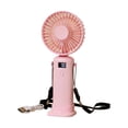 thumbnail image 1 of Ventilador portátil de mano, mini ventilador recargable con pantalla digital, ventilador personal de 3 velocidades para viajes, oficina y exteriores, ventilador de escritorio USB silencioso, 1 of 6