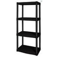 thumbnail image 5 of Hyper Tough 14"D x 21.75"W x 47.6"H 4 Shelf Plastic Garage Storage Shelves, Black, Adult, 5 of 12