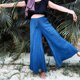 thumbnail image 1 of ICHUANYI Liquidación Pantalones elegantes de algodón y lino con cordón y cinturón para mujer, pantalones acampanados con forma de Yoga ICHUANYI WER202308250037, 1 of 6