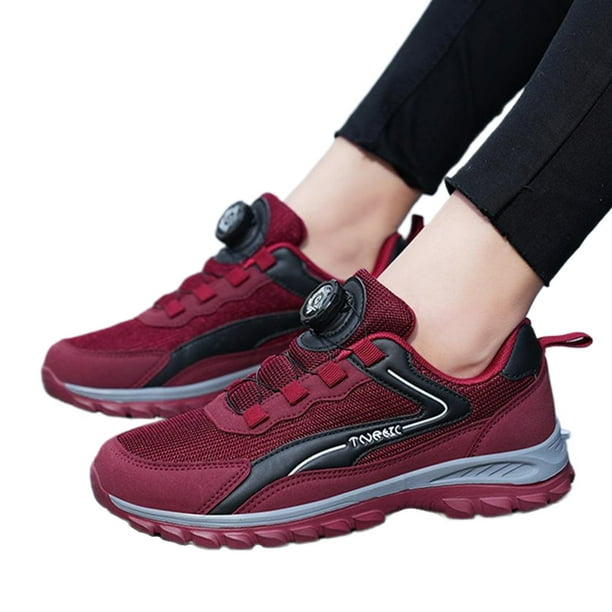 Zapatos Senderismo Con Deporte Malla Unisex Antideslizantes para Personas Mayores Al Aire Libre