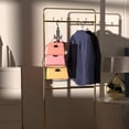 thumbnail image 4 of Ganchos giratorios para bolsos (paquete de 3), color negro, organizador de bolsos, ganchos para armario que ahorran espacio, paquete de 3., 4 of 5