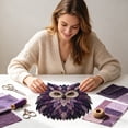 thumbnail image 5 of Kiddiway DIY Patchwork Kit - Complete Fabric Craft Set with Pre-Cut Pieces, Create Owl Wall Decor, Great Craft Kits for Home Arts and Crafts, 5 of 6